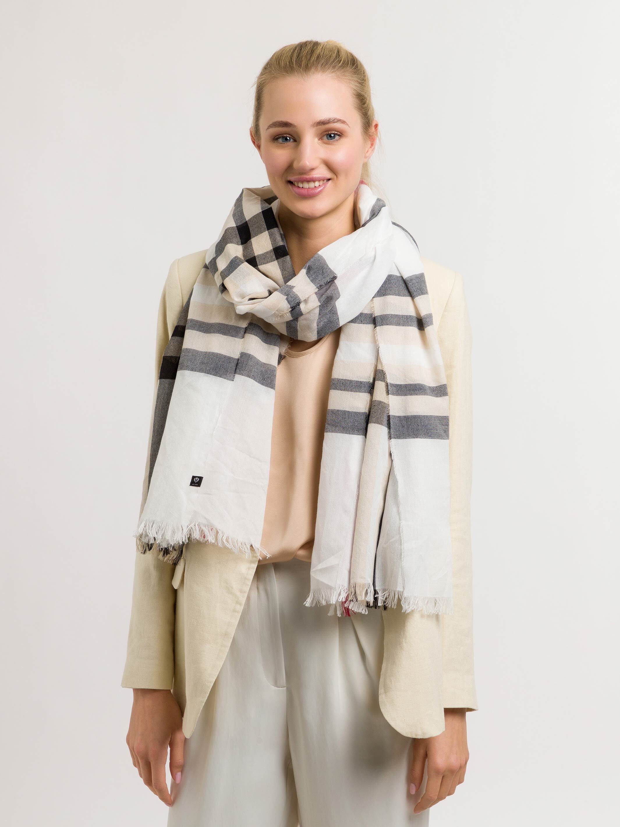 fraas-sustainability-edition-stola-fraas-plaid-karo-93-x-200-cm image 7