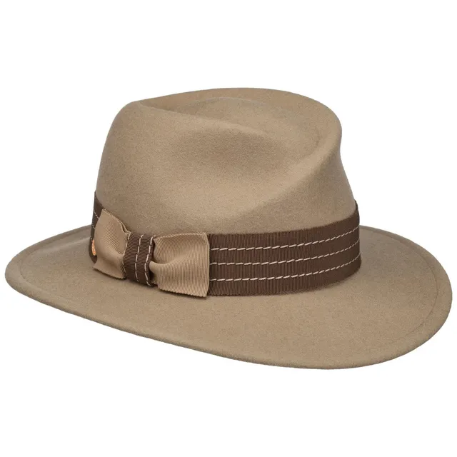 mayser-eva-stripes-damenhut-traveller-filzhut-aus-wolle-mit-ripsband image 1