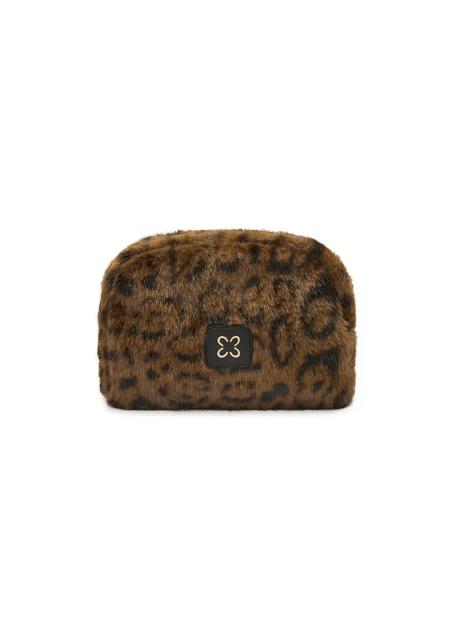 codello-kosmetiktasche-fake-fur-leo-muster image 1