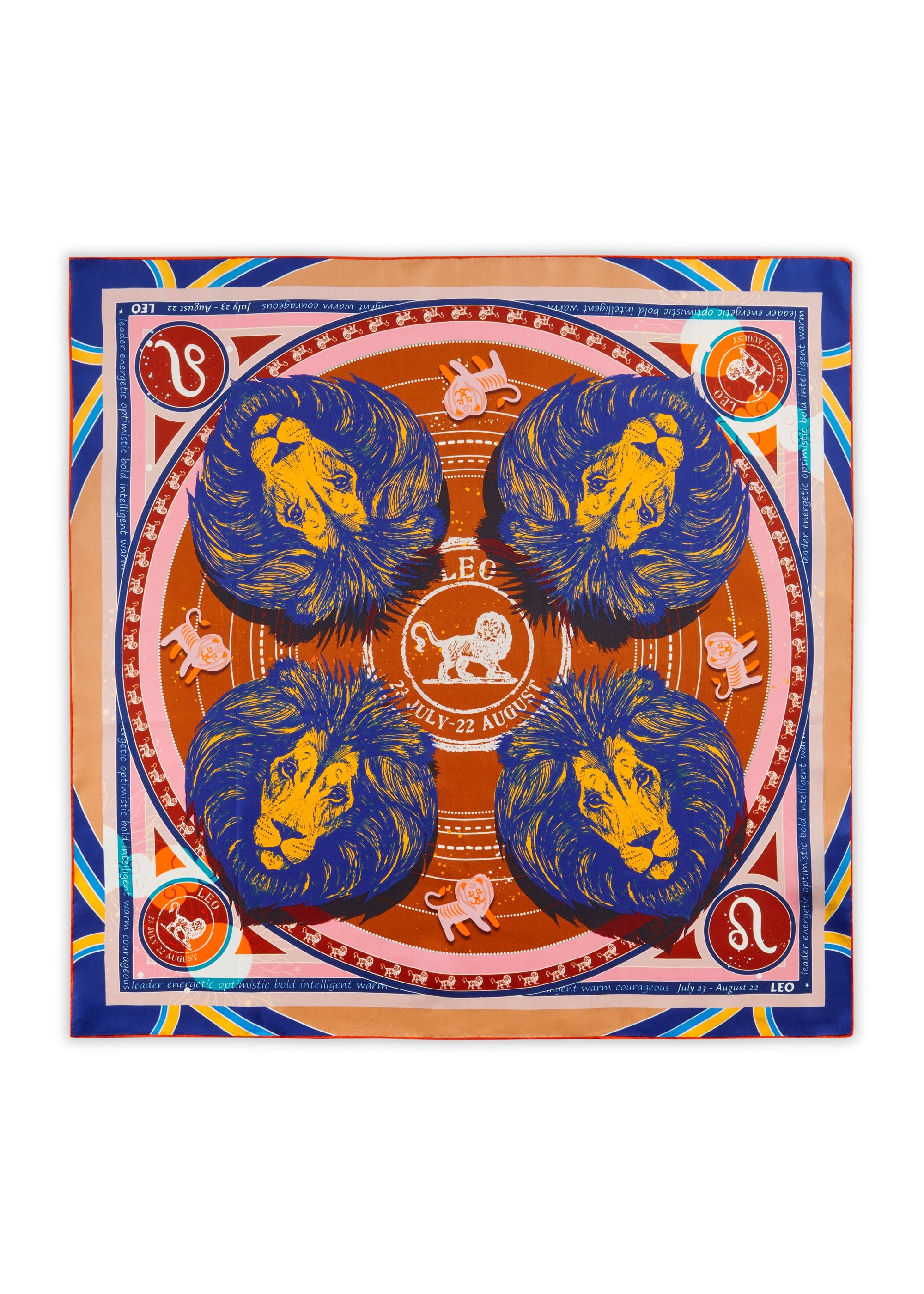 codello-l-we-sternzeichen-tuch-aus-reiner-seide-zodiak image 1