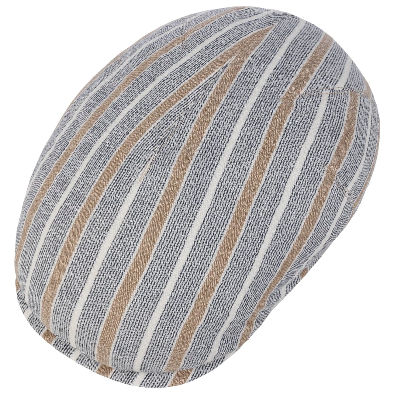 mayser-sidney-stripes-cotton-flatcap-baumwolle image 2