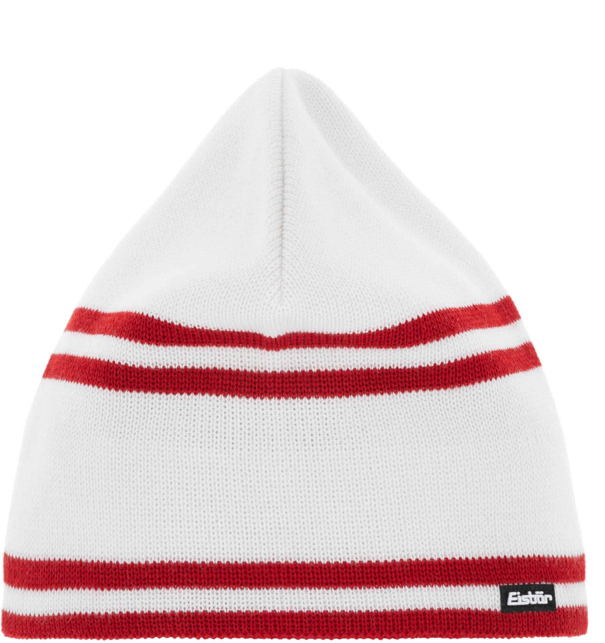 eisb-r-noxino-merino-beanie-unisex-mit-fleece-retro-strickm-tze image 1