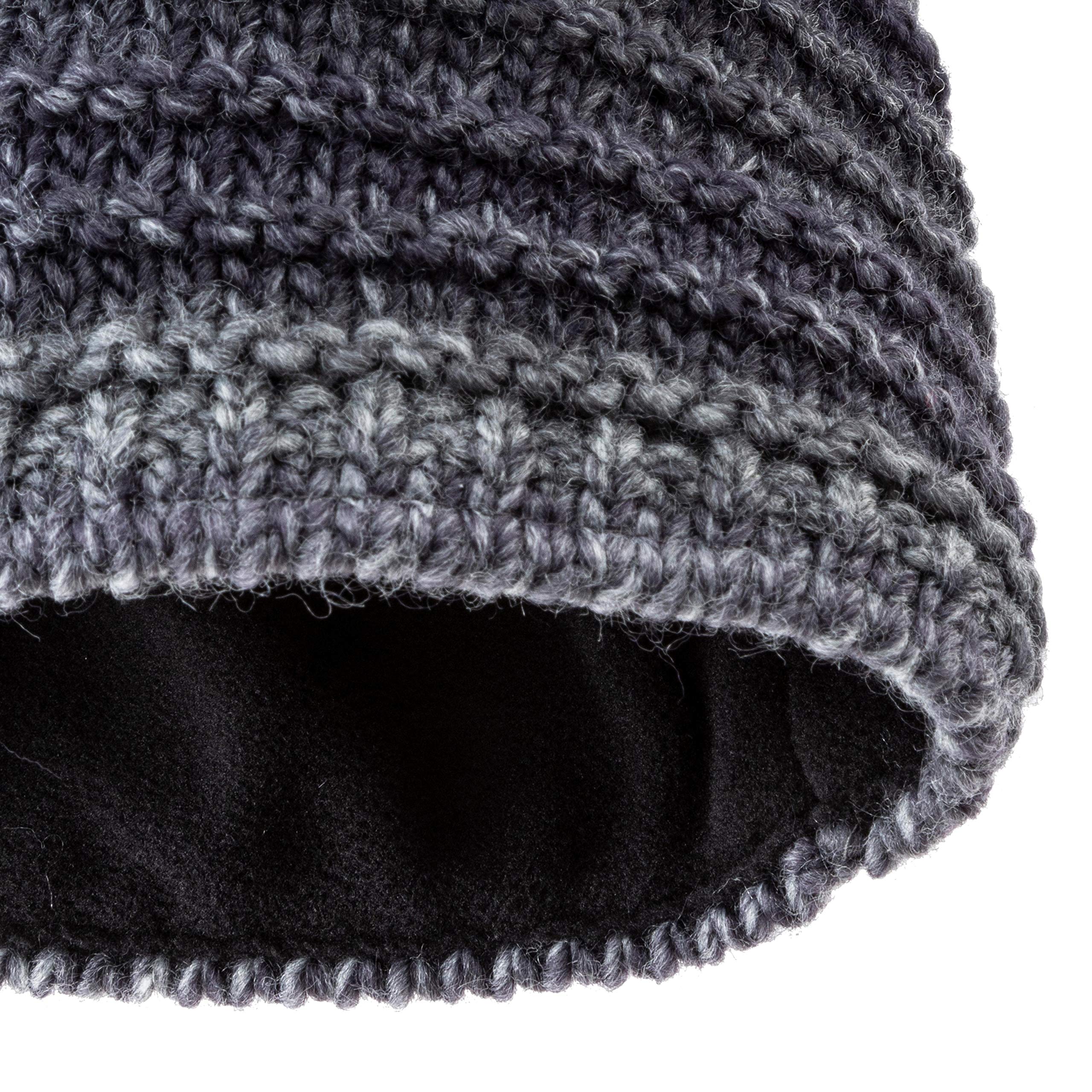 eisb-r-mikata-lux-m-damen-m-tze-mit-kunstfellpompon-und-fleecefutter image 2