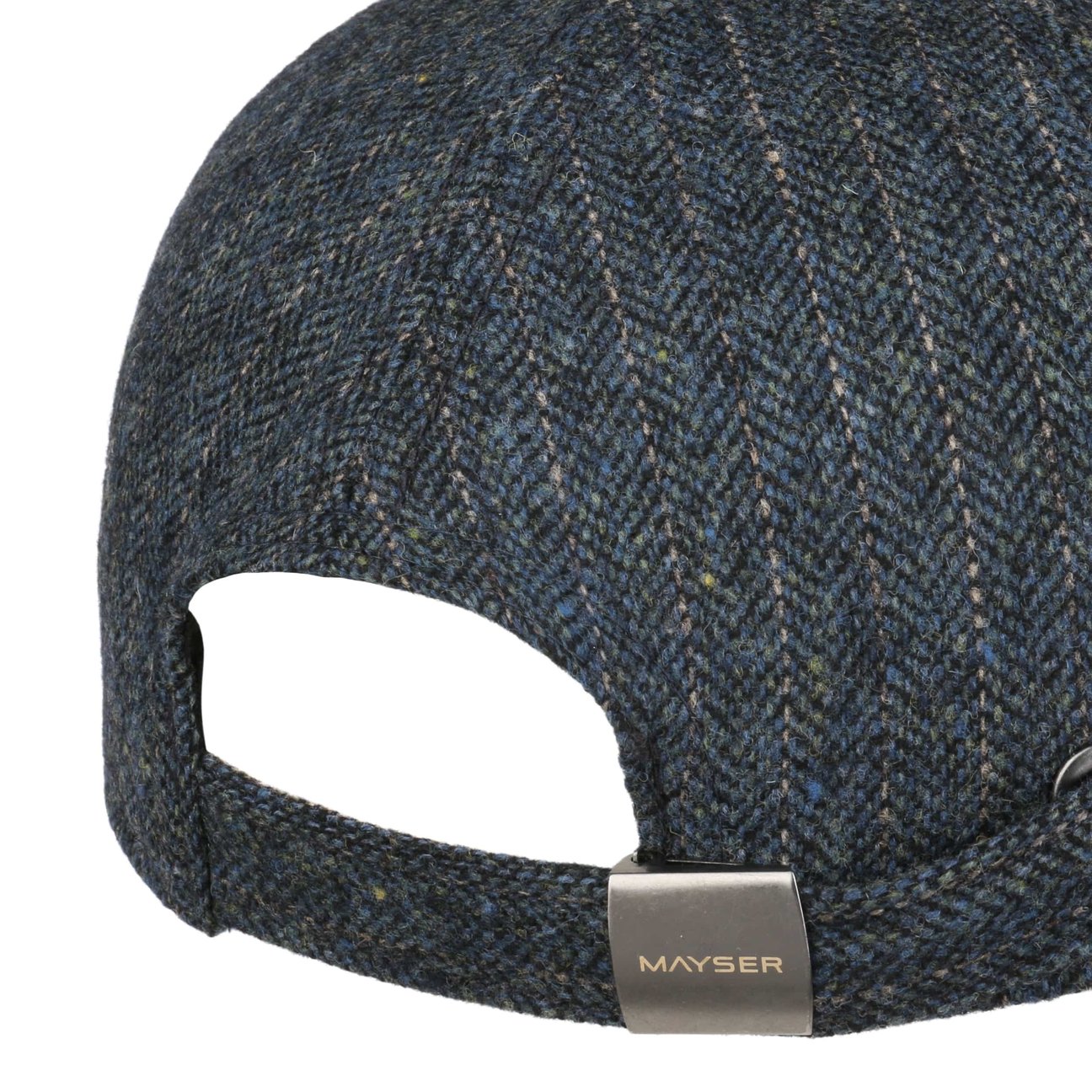 mayser-brit-chic-morgan-merino-cap-fischgr-t-baseballcap-mit-strapback image 2