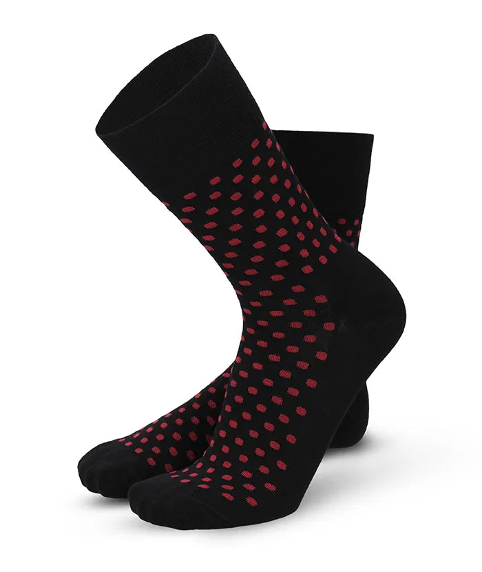 lenz-soft-touch-herren-socken-rote-punkte image 2