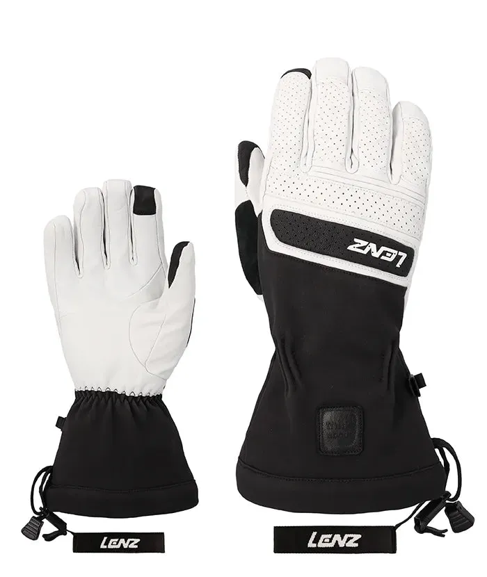 lenz-skihandschuhe-damen-winter-fingerhandschuh-ziegenleder image 1
