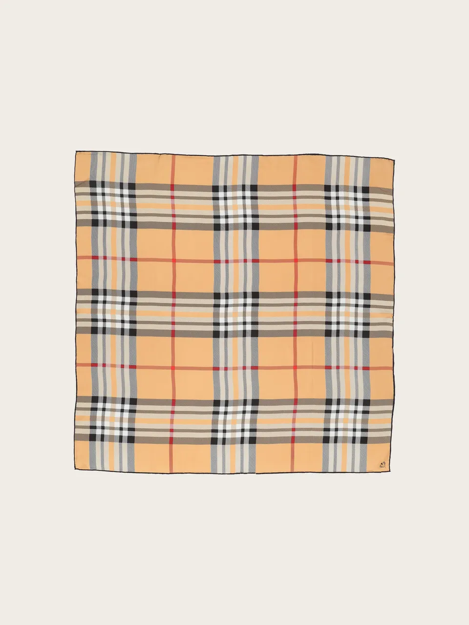fraas-seidentuch-fraas-plaid-karo-88-x-88-cm-aus-100-seide image 1