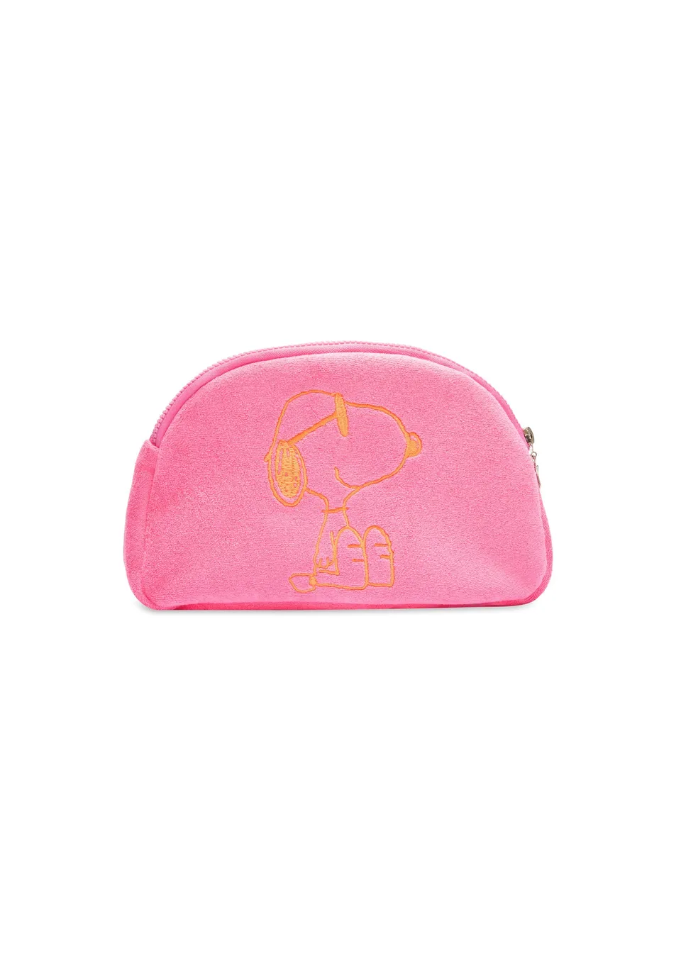 codello-peanuts-frottee-kosmetiktasche-mit-snoopy-stickerei-pink image 1