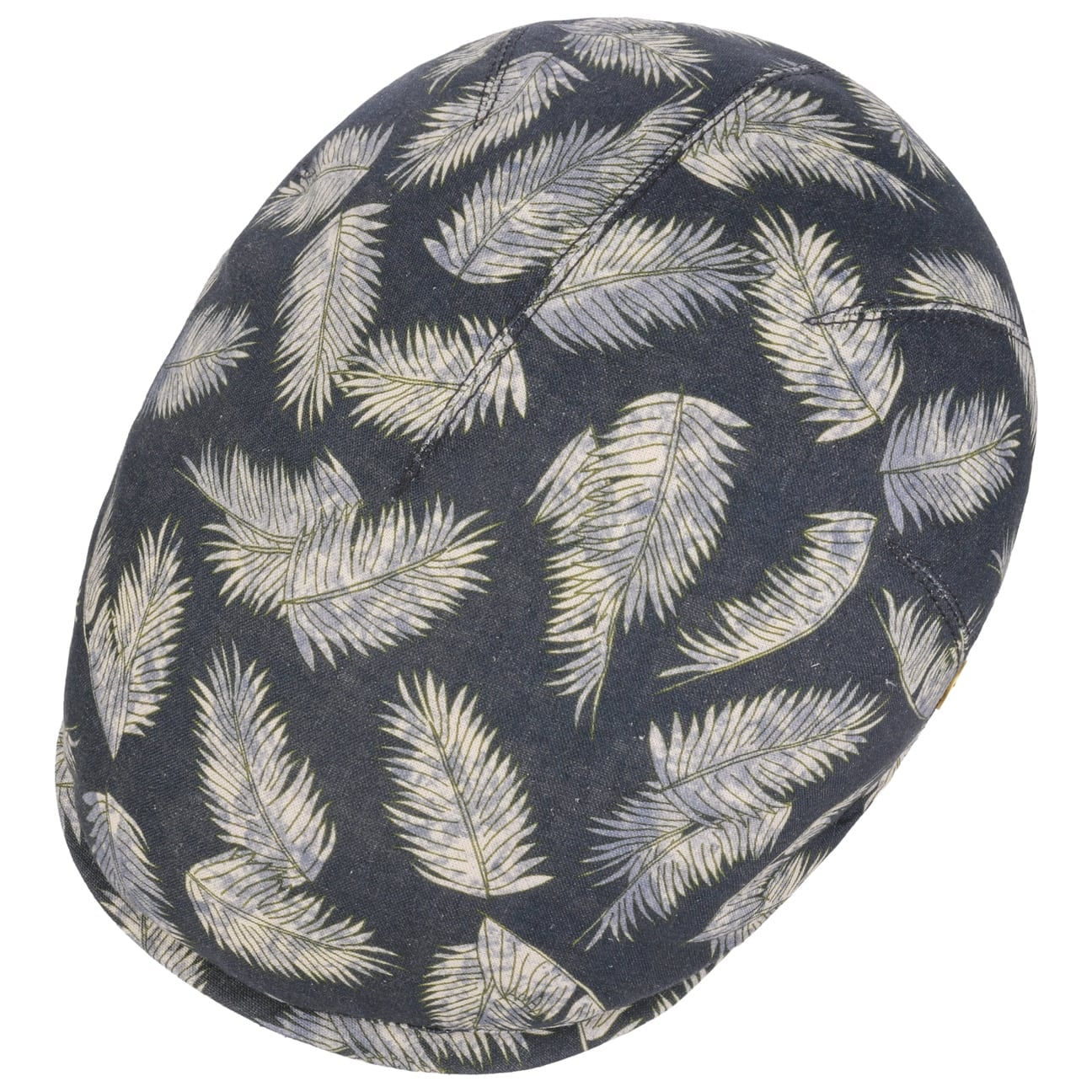 mayser-sidney-leaf-flatcap-sommer-flatcap-mit-blumenmuster-aus-leinen image 2