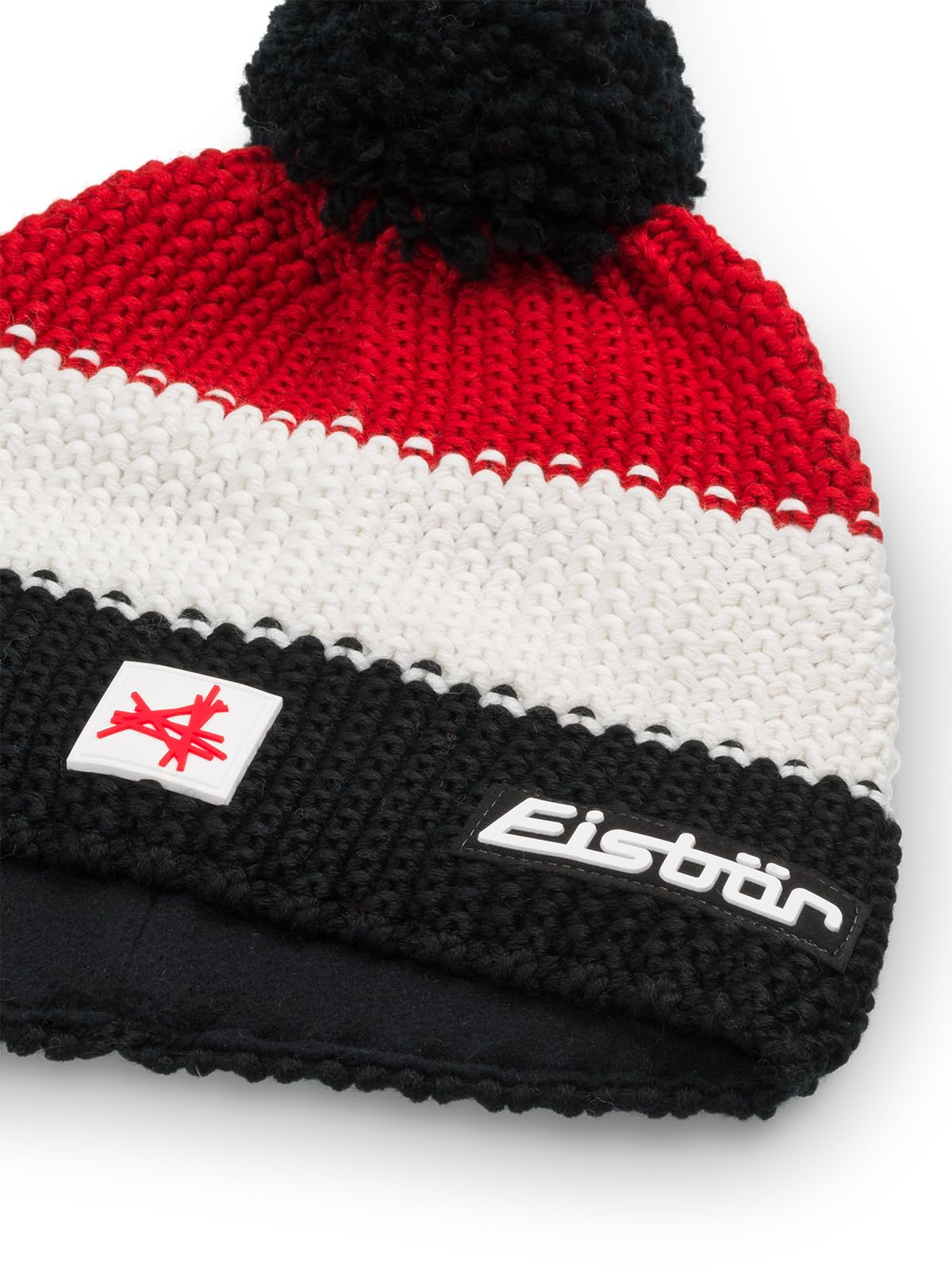 eisb-r-star-pompon-bommelm-tze-ski-austria-merino-winterm-tze-mit-fleece-unisex image 2