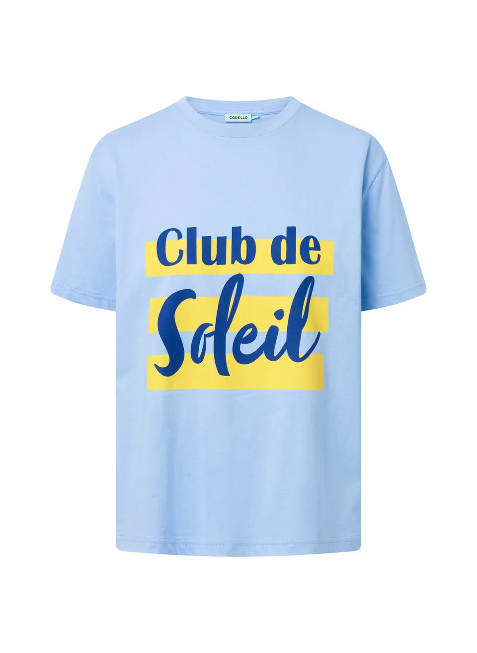 codello-t-shirt-baumwolle-club-de-soleil-hellblau image 1