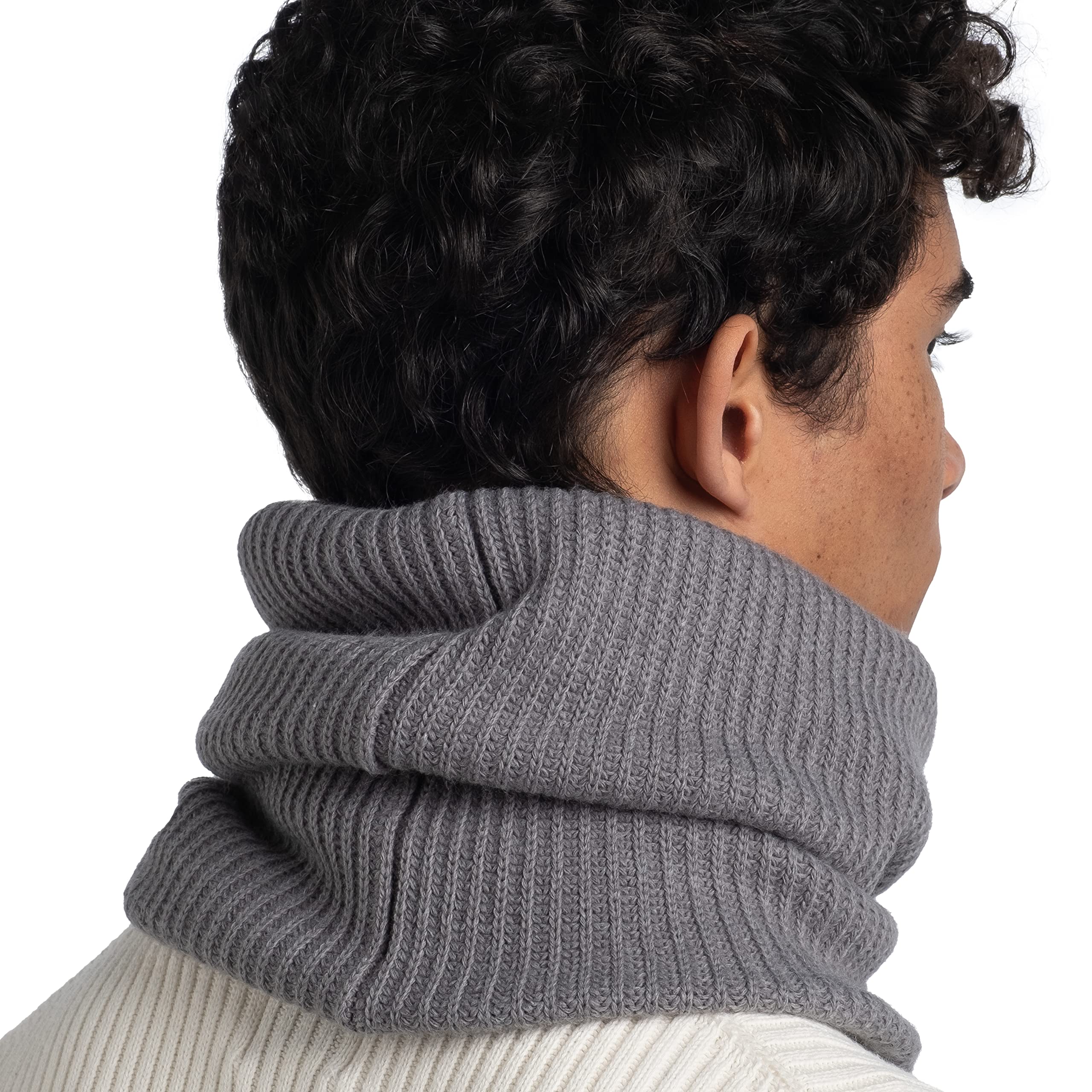 buff-knitted-polar-tricot-polar-schlauchschal-neo-black-winter-loop-mit-fleece image 6