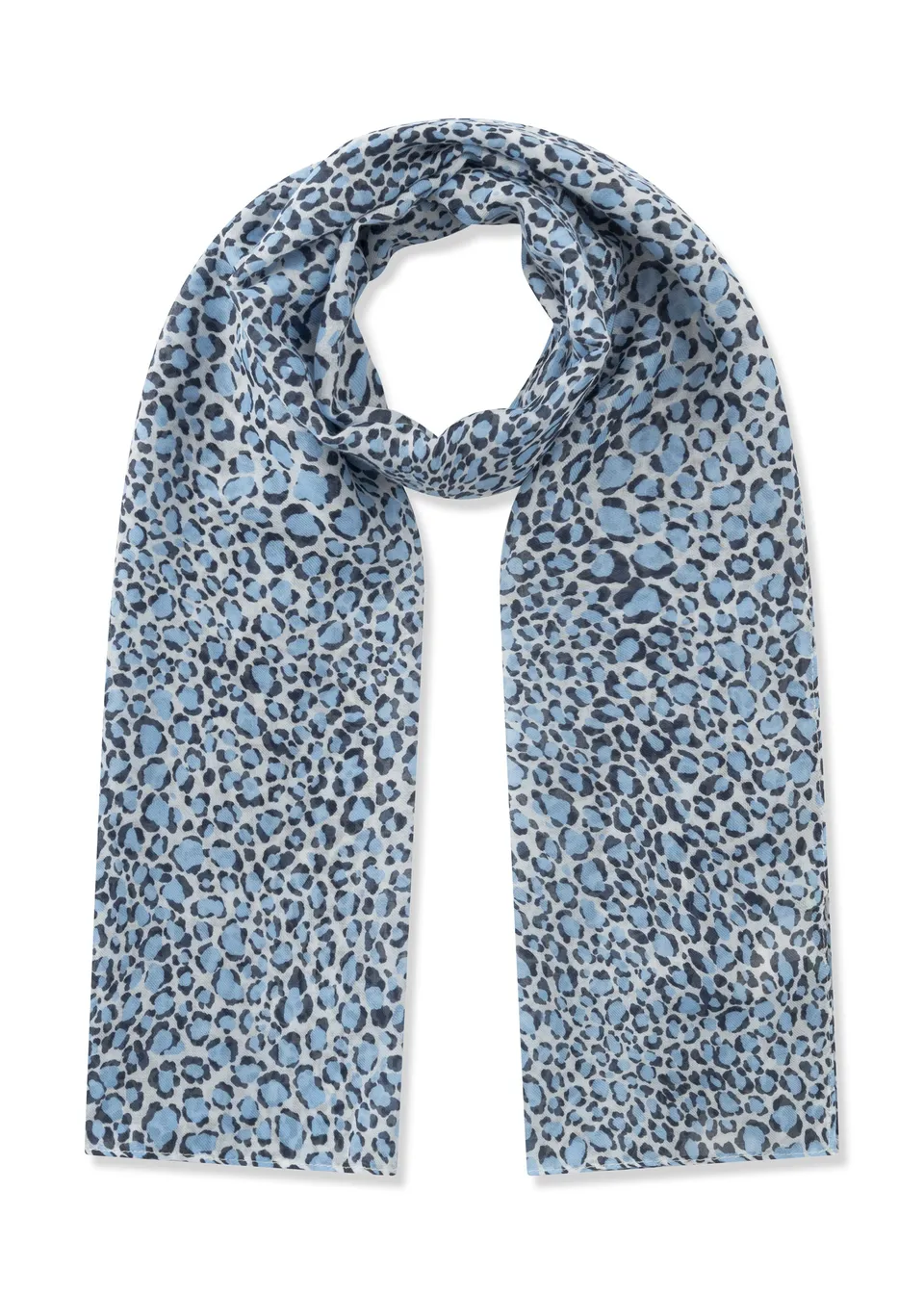 codello-schal-aus-recyceltem-polyester-mit-leo-print image 1