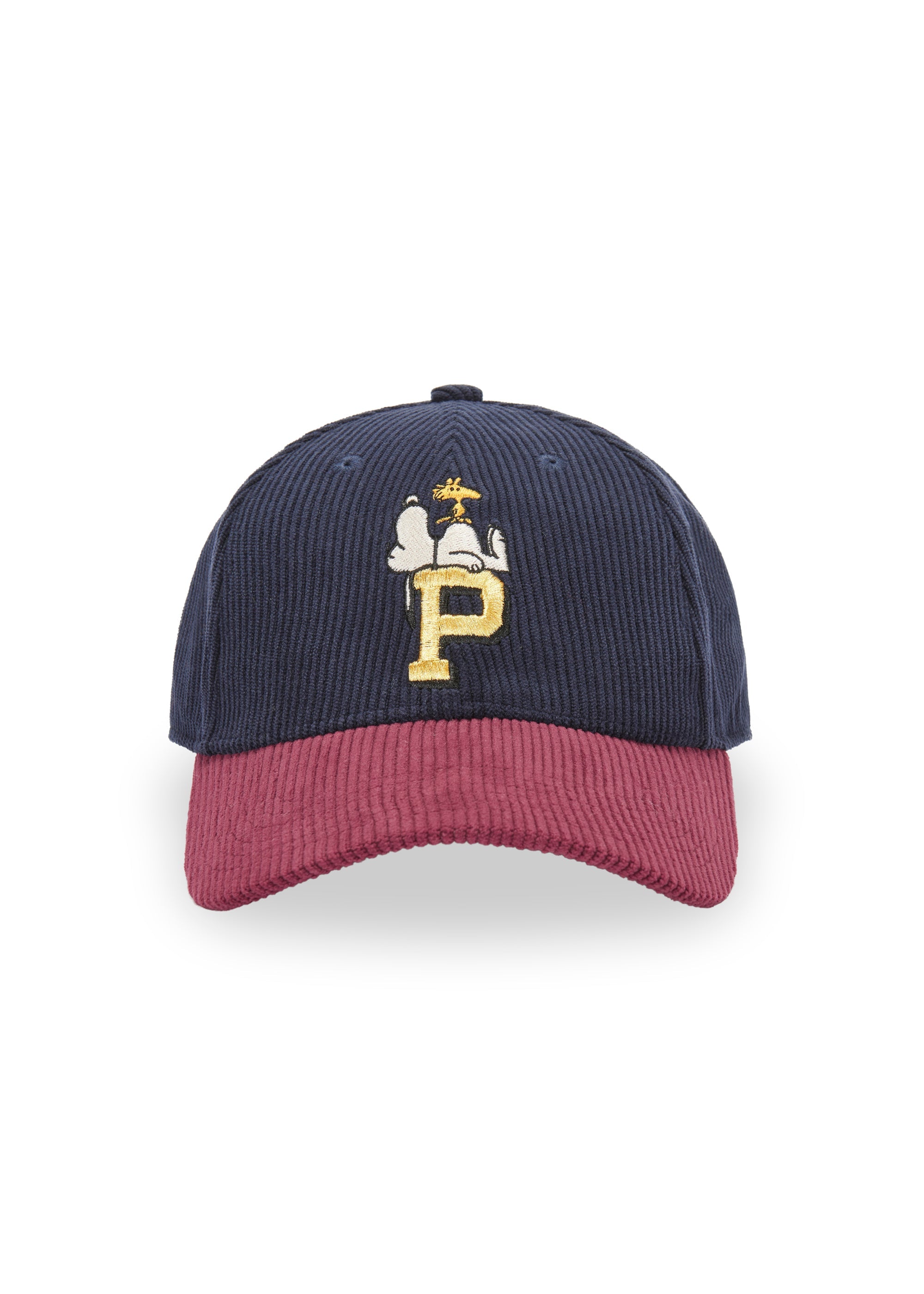 codello-peanuts-cap-aus-kord-mit-snoopy-patch-zweifarbig-verstellbar image 1