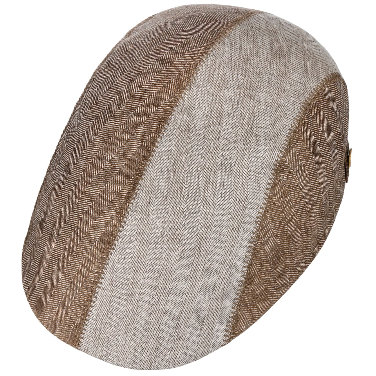 mayser-prince-twotone-leinen-flatcap-herren-fischgr-t image 7