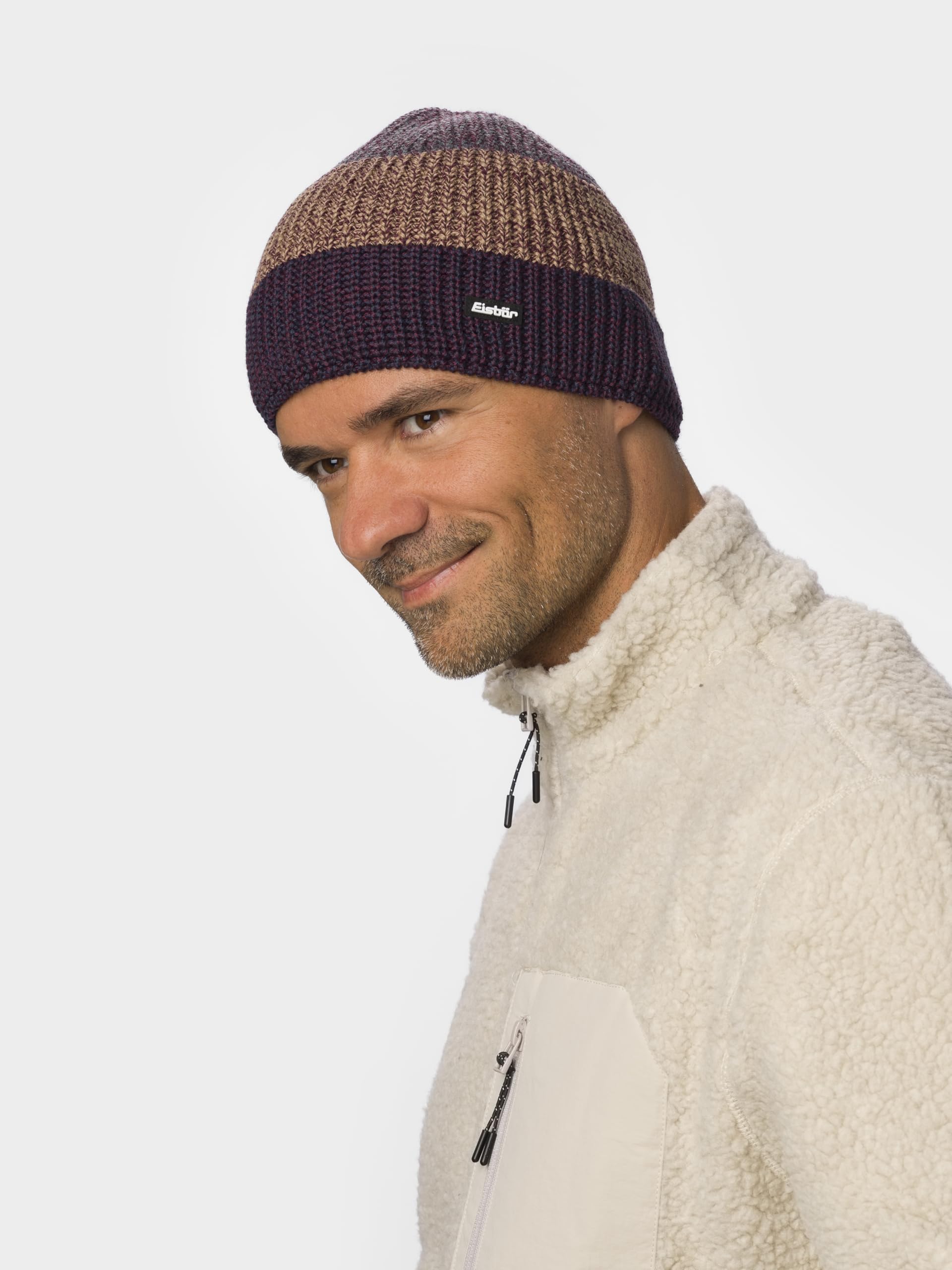 eisb-r-caris-merino-strickm-tze-unisex-mit-fleece-und-bommel image 6