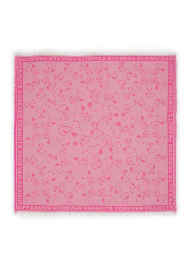 codello-warmes-peanuts-jacquard-tuch-mit-snoopy-motiv image 1