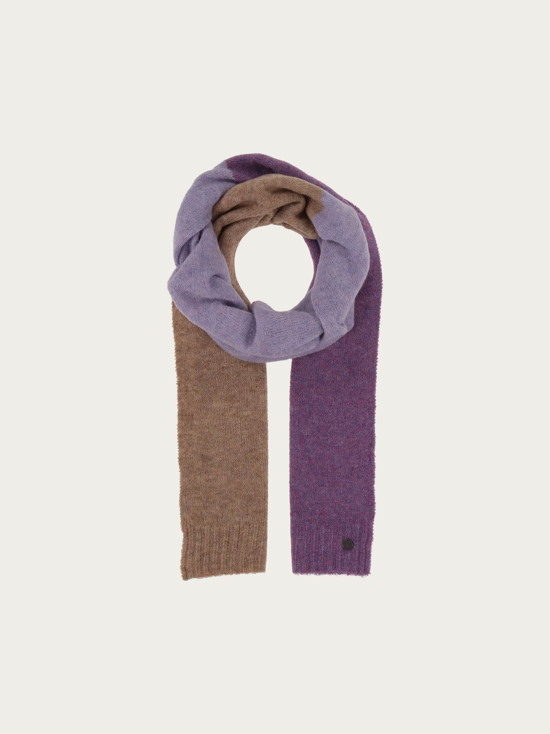 fraas-sustainability-edition-strickschal-blockstreifen-40-x-180-cm-blau image 5