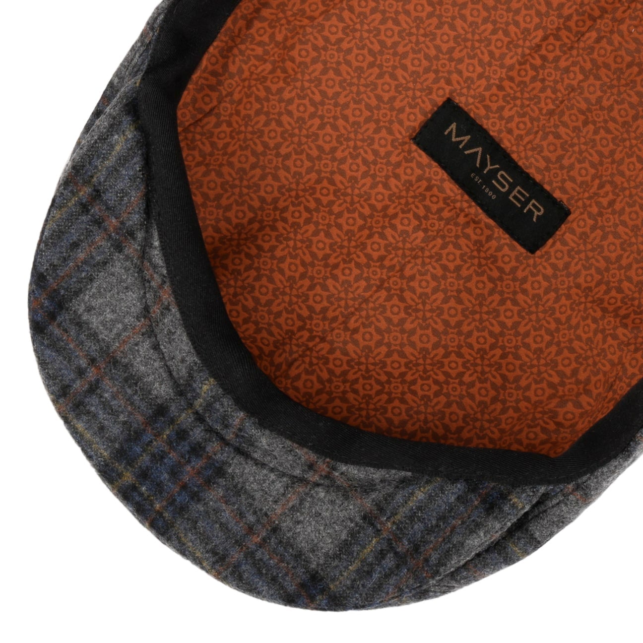 mayser-lennart-shetland-check-flatcap-herren image 4