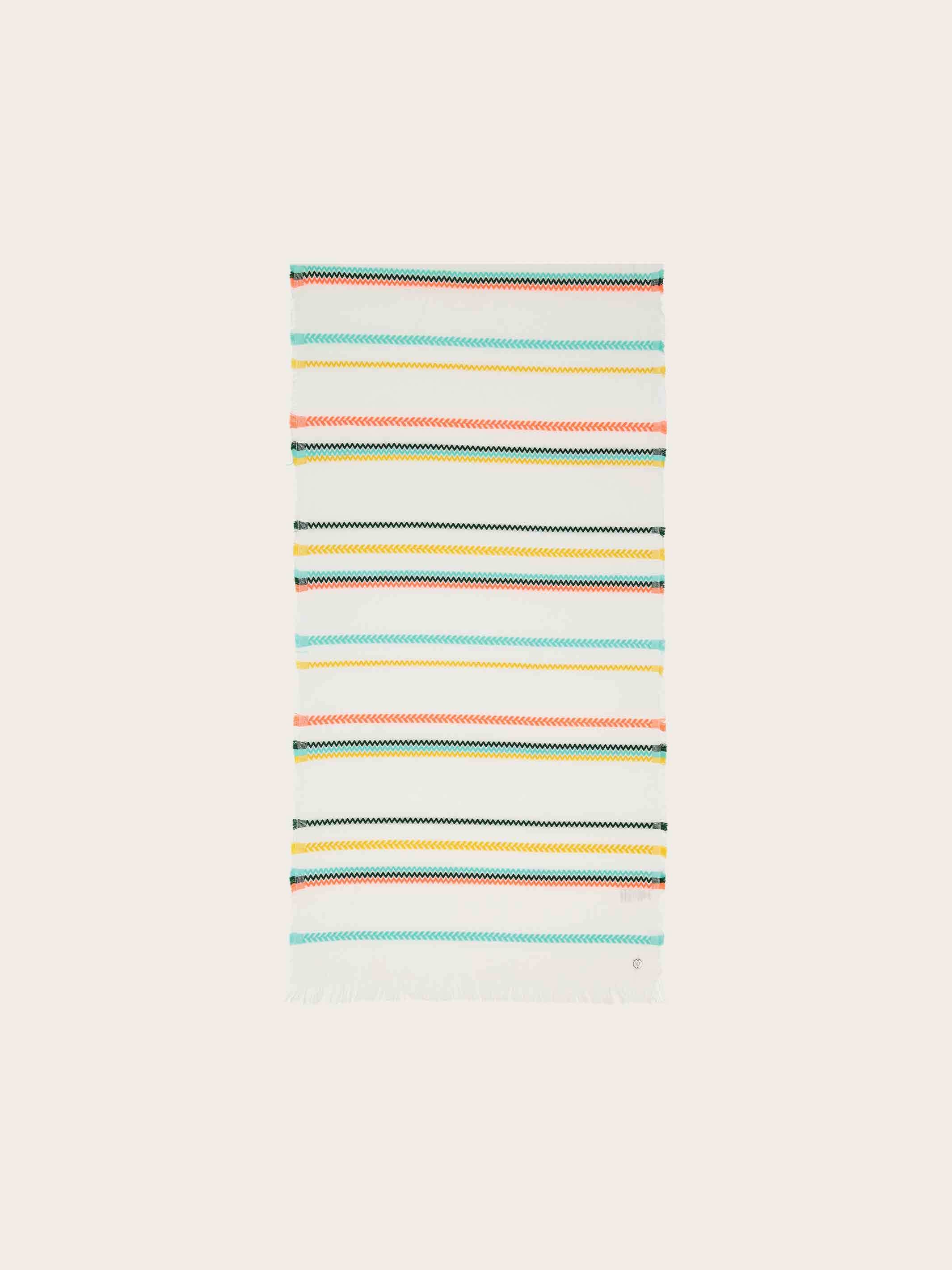 fraas-schal-gestreift-baumwollmischung-50-x-180-cm image 8
