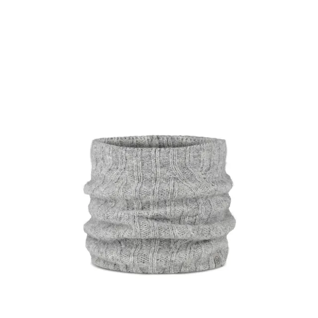 buff-strick-schlauchschal-grau-unisex-erwachsene image 1
