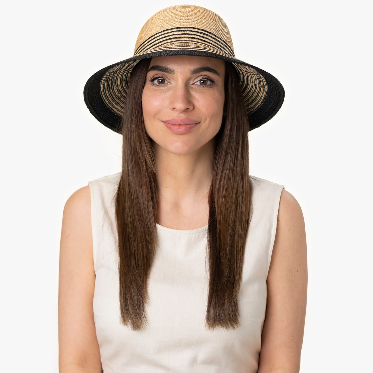 mayser-clea-twotone-strohhut-damen-glocke-mit-uv-schutz image 2