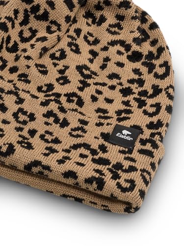 eisb-r-banto-leo-m-tze-cappuccino-merino-beanie-leopardenmuster-2-lagig image 6