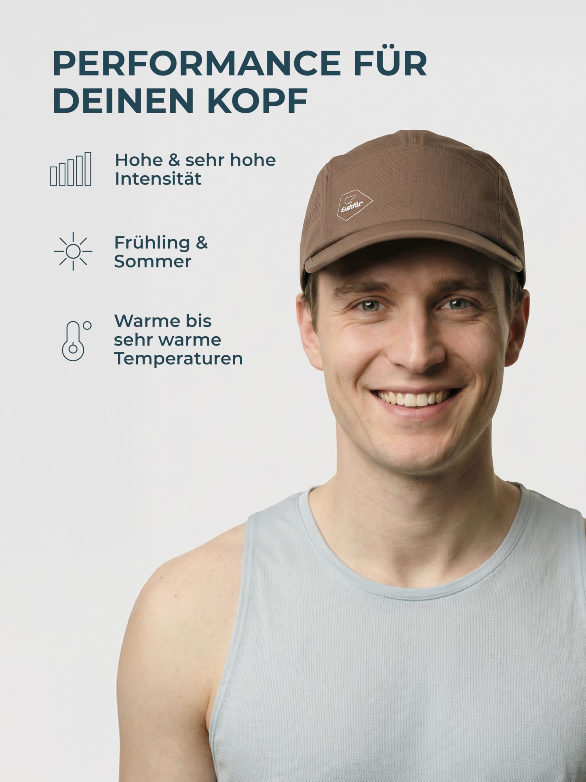 eisb-r-strato-5-panel-sport-cap-laufkappe-mit-k-hleffekt-f-r-damen-und-herren image 4