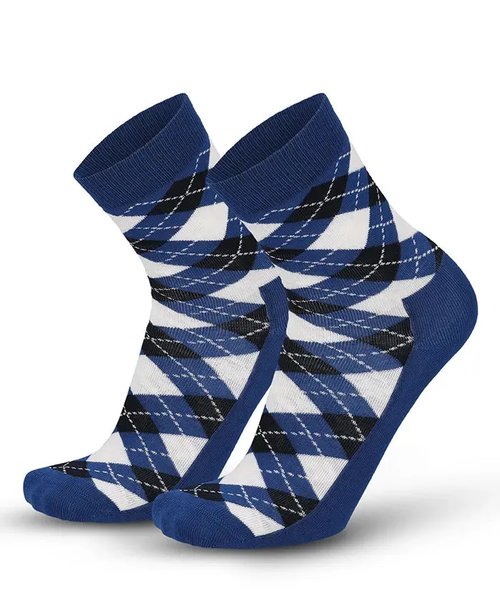 lenz-soft-touch-damen-socken-rhombus-blau image 1