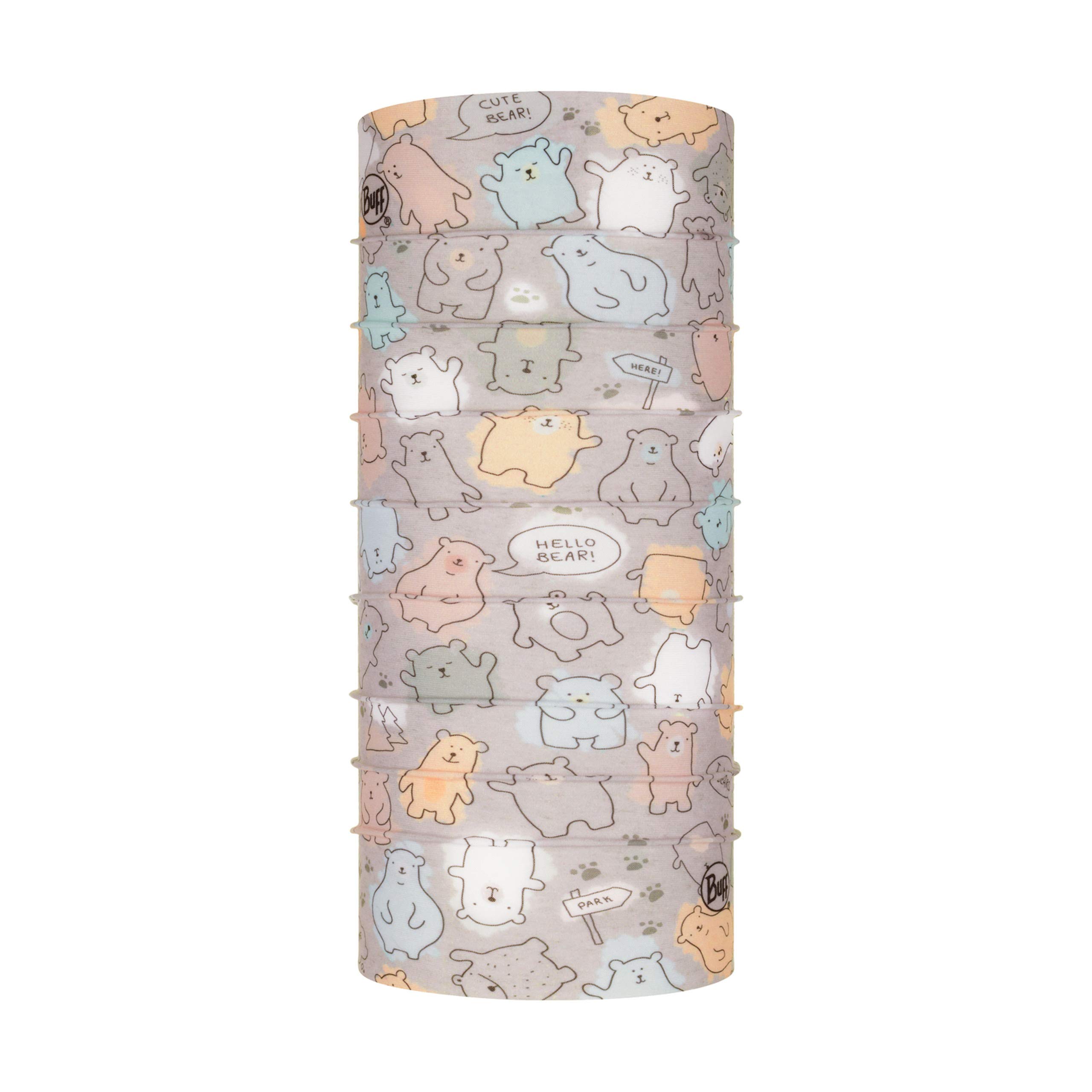 buff-original-junior-baby-bears-fog-grau-multifunktionstuch-baby-0-2-jahre image 1