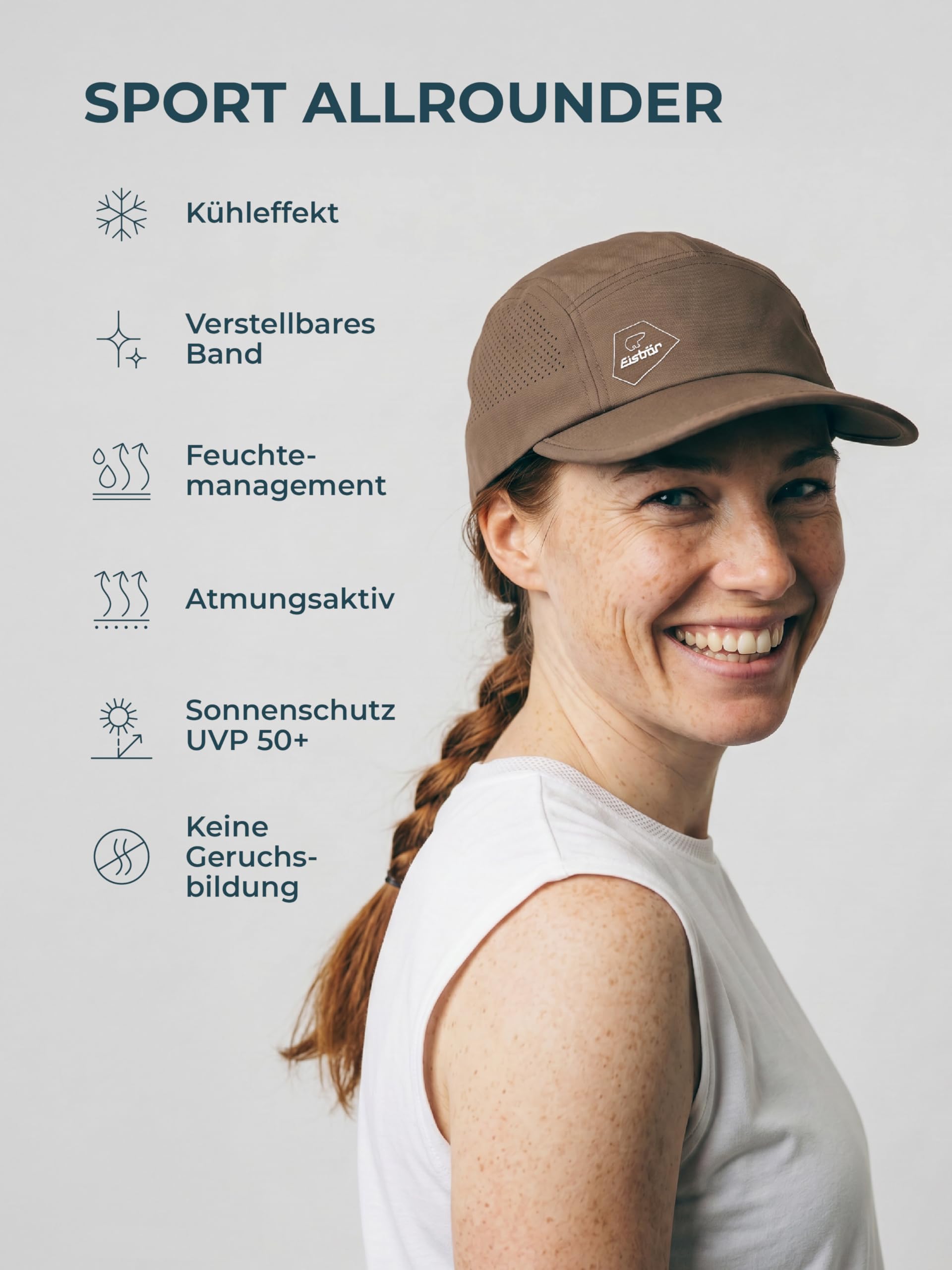 eisb-r-strato-5-panel-sport-cap-laufkappe-mit-k-hleffekt-f-r-damen-und-herren image 3