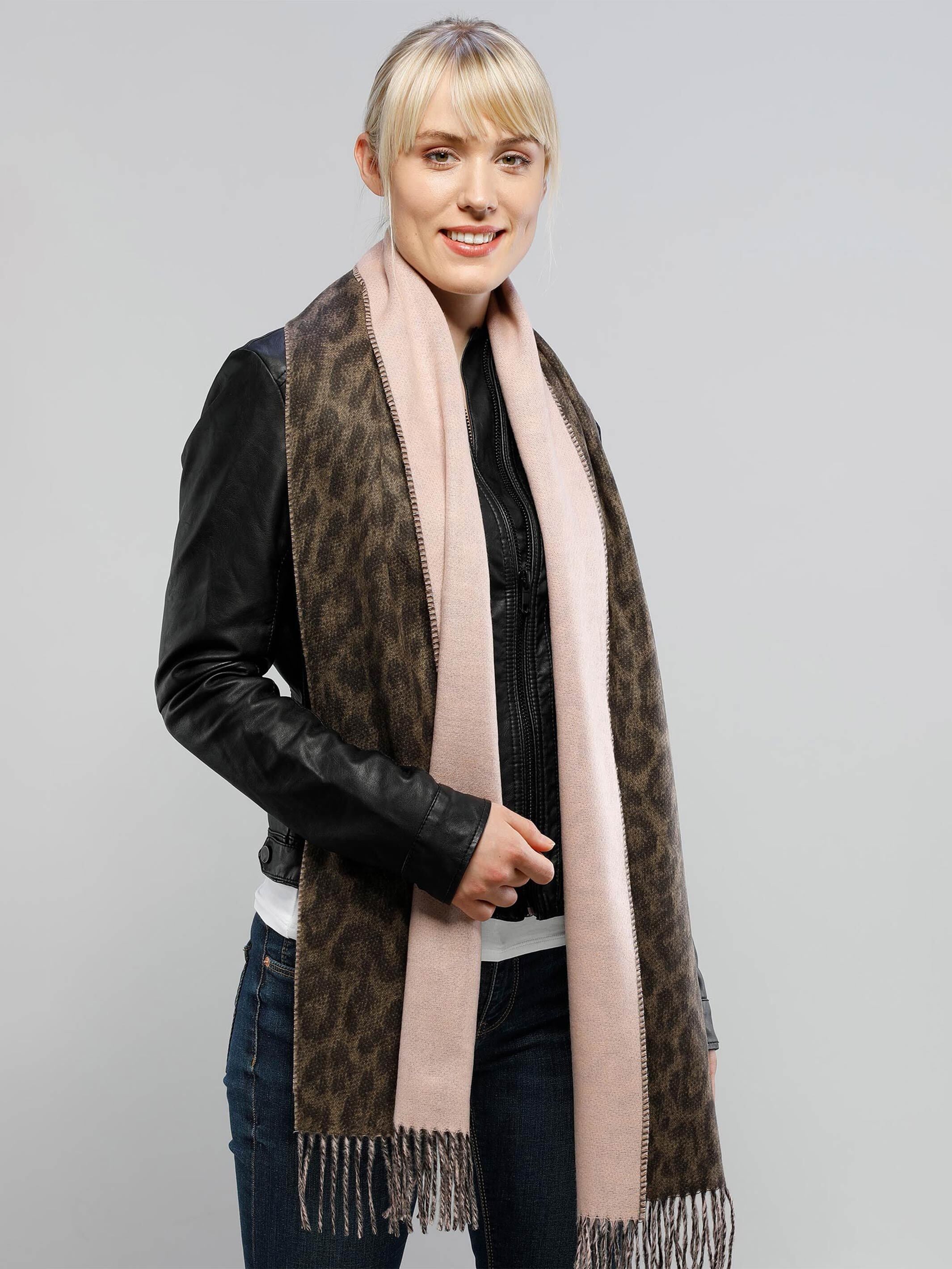 fraas-cashmink-schal-leo-design-wendeschal-35-x-200-cm image 6