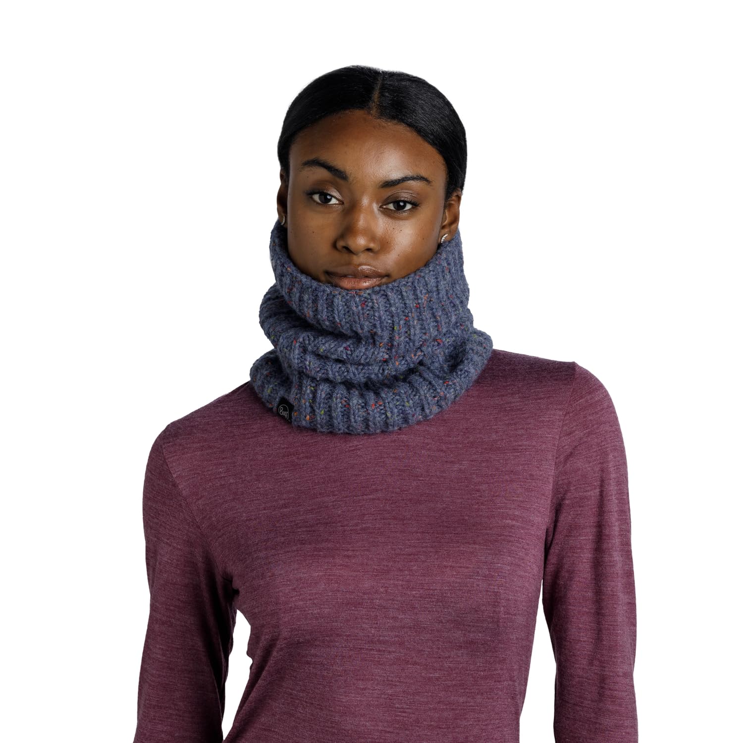 buff-knitted-caryn-strick-schlauchschal-mit-polar-fleece image 3