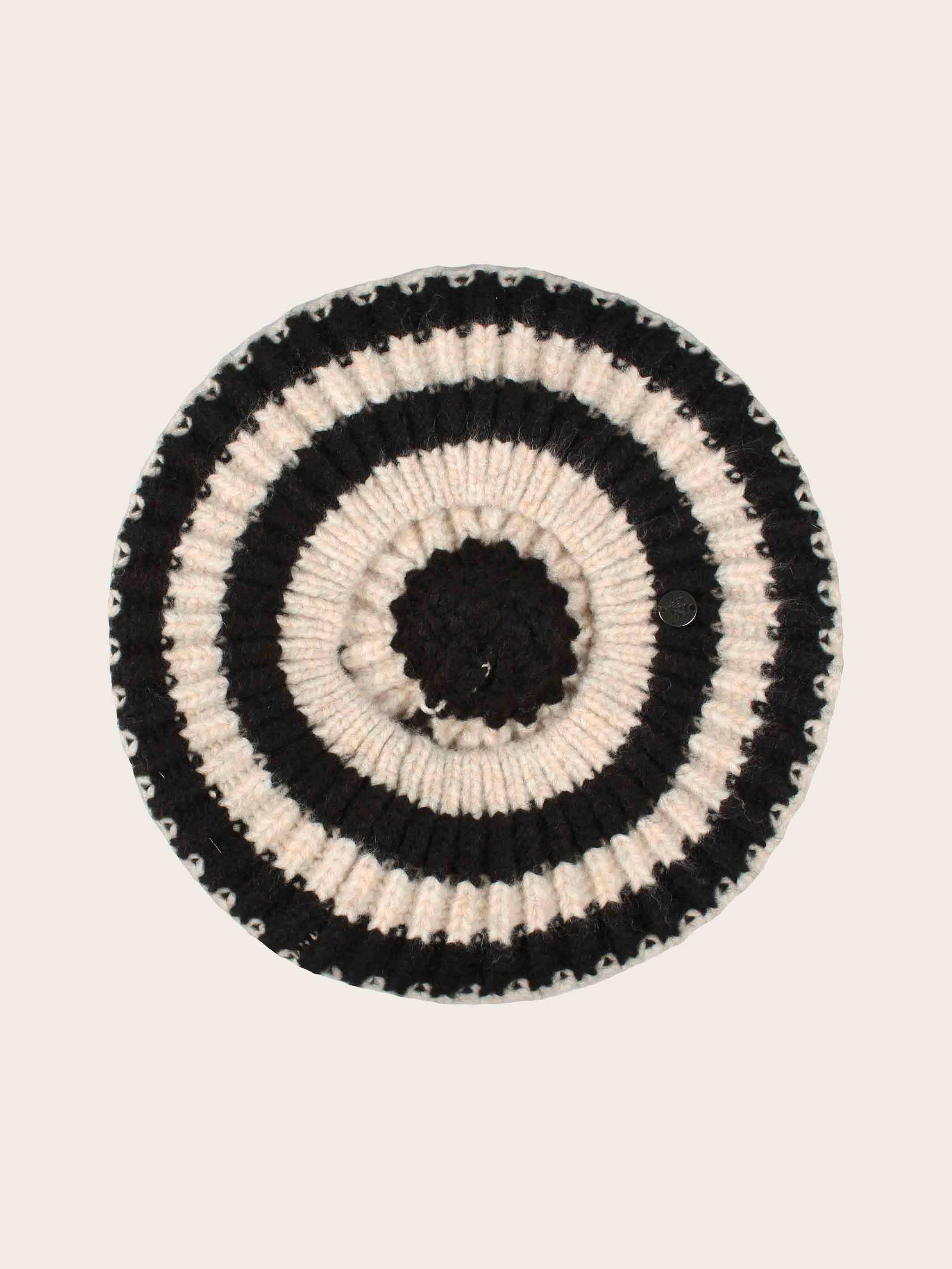 fraas-b-ret-gestreift-mit-bommel-und-wollanteil image 8