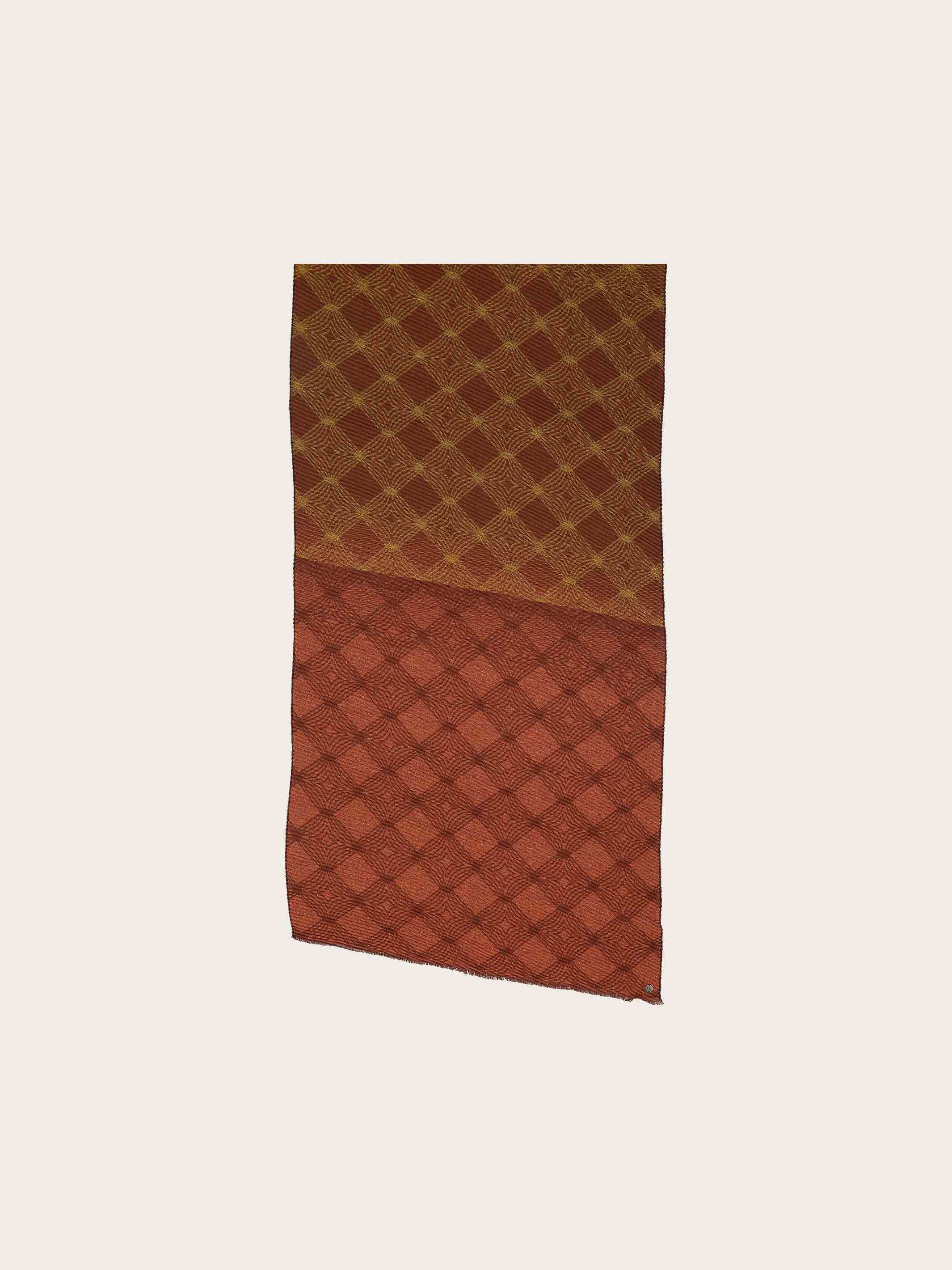 fraas-glitzernder-plissee-schal-mit-geometrischem-muster-63-x-180-cm image 3