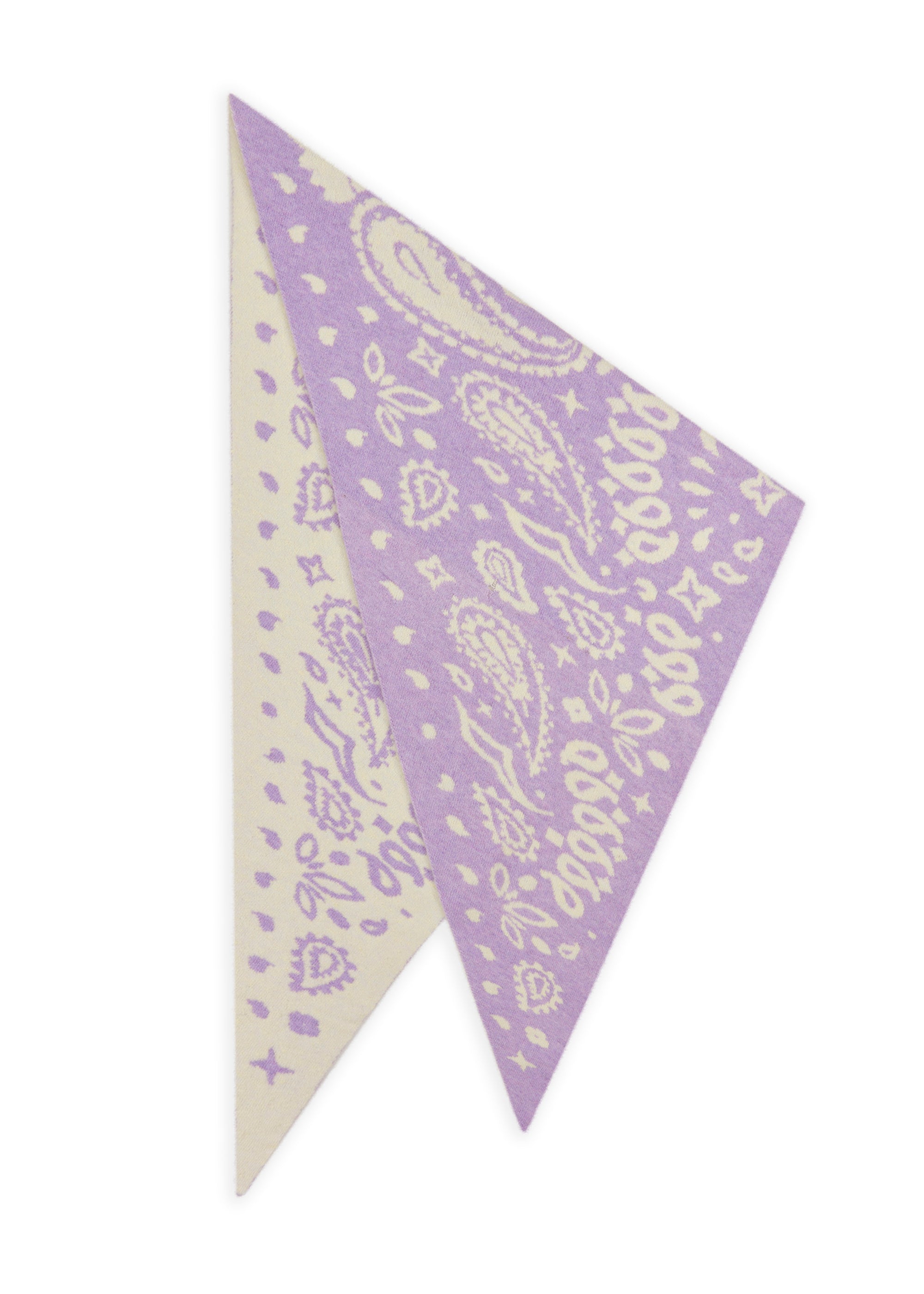 codello-gestricktes-dreieckstuch-mit-paisley-muster-w26-d08-aus-recycling-mix image 1