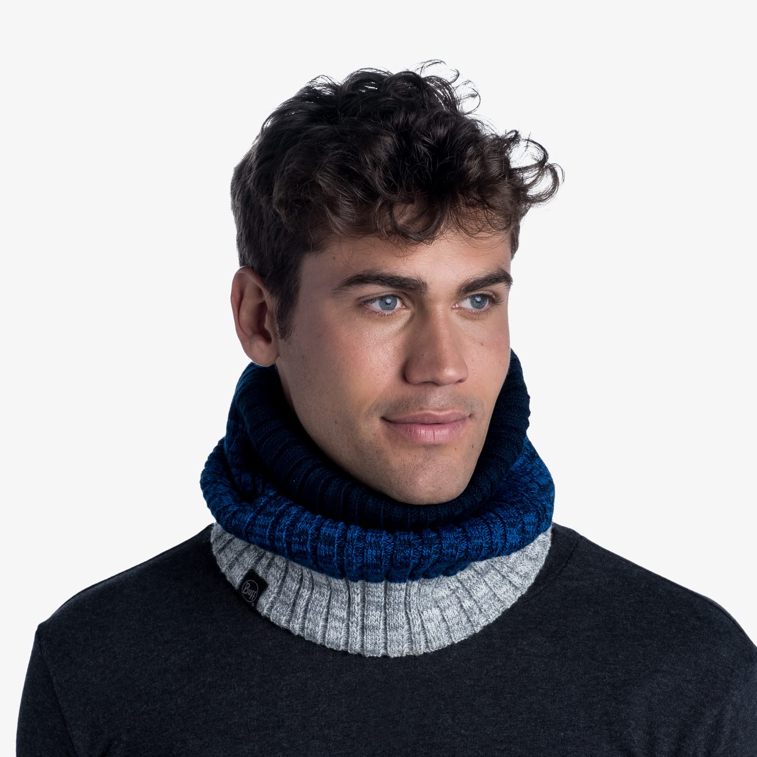 buff-polar-multifunktionstuch-fenster-schwarz-fleece-schlauchschal-f-r-winter image 2