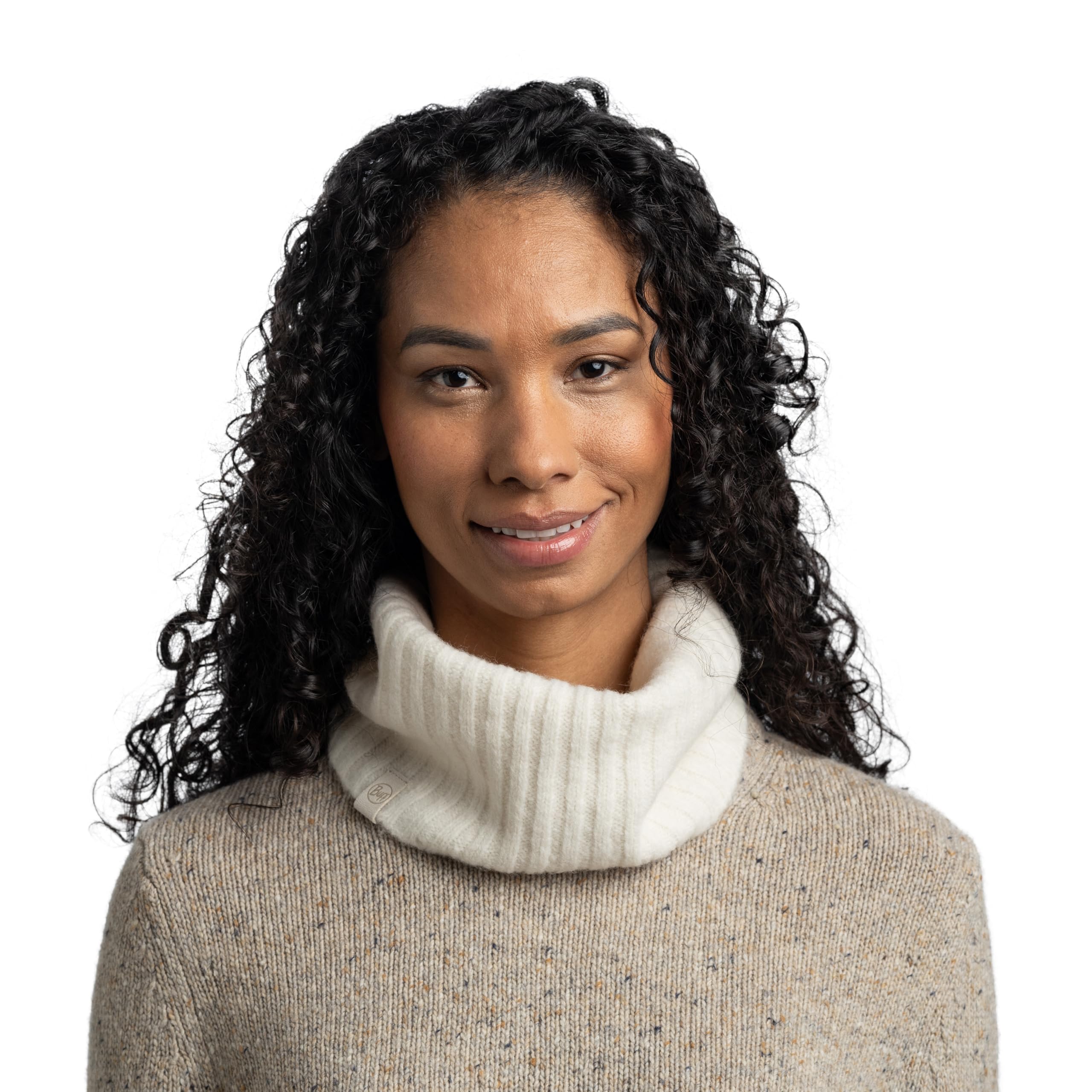 buff-nilah-knitted-neckwear-neck-gaiter-mit-merinowolle image 3