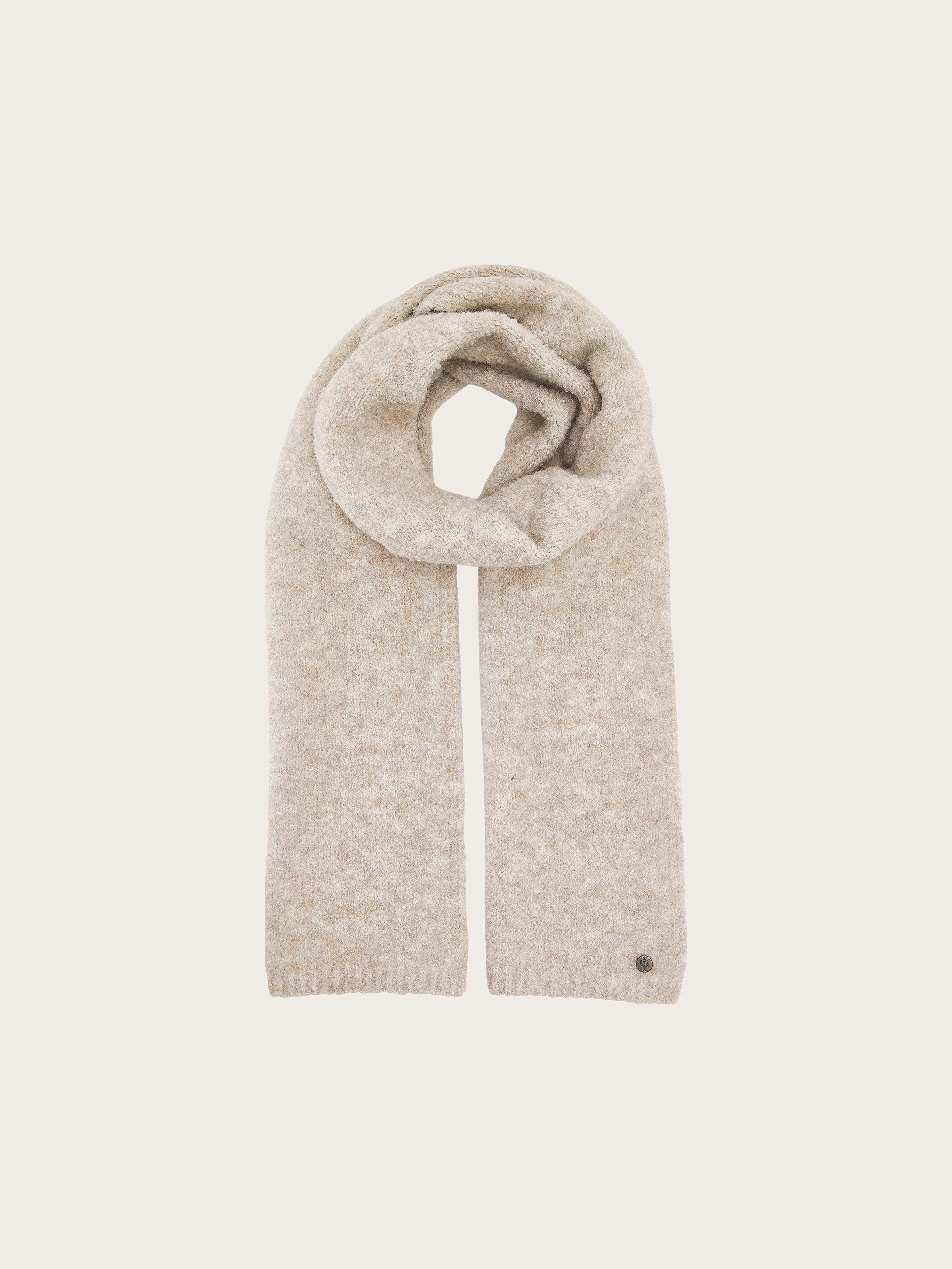 fraas-sustainability-edition-strickschal-einfarbig-kuscheliger-boucl-schal-30-x- image 6