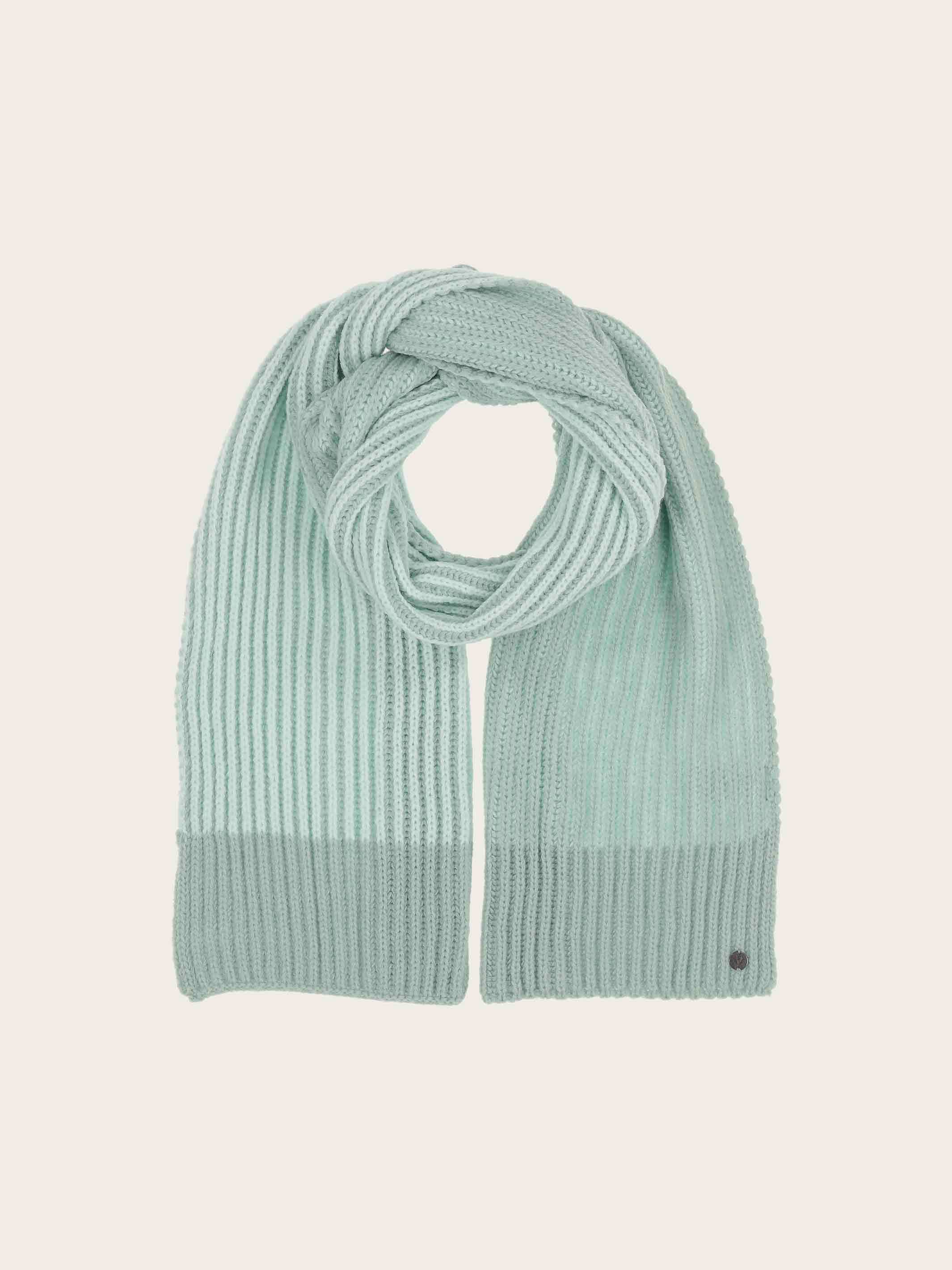 fraas-strickschal-gerippt-two-tone-wollmischung-25-x-180-cm image 2