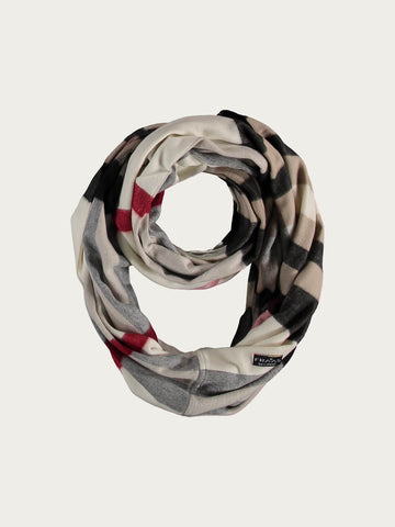 fraas-cashmink-loop-70-cm-schlauchschal-mit-fraas-plaid-karo image 2