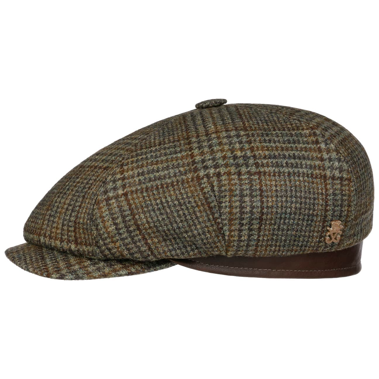 mayser-emil-virgin-wool-flatcap-zechbauer-karo-flatcap-aus-100-schurwolle image 1