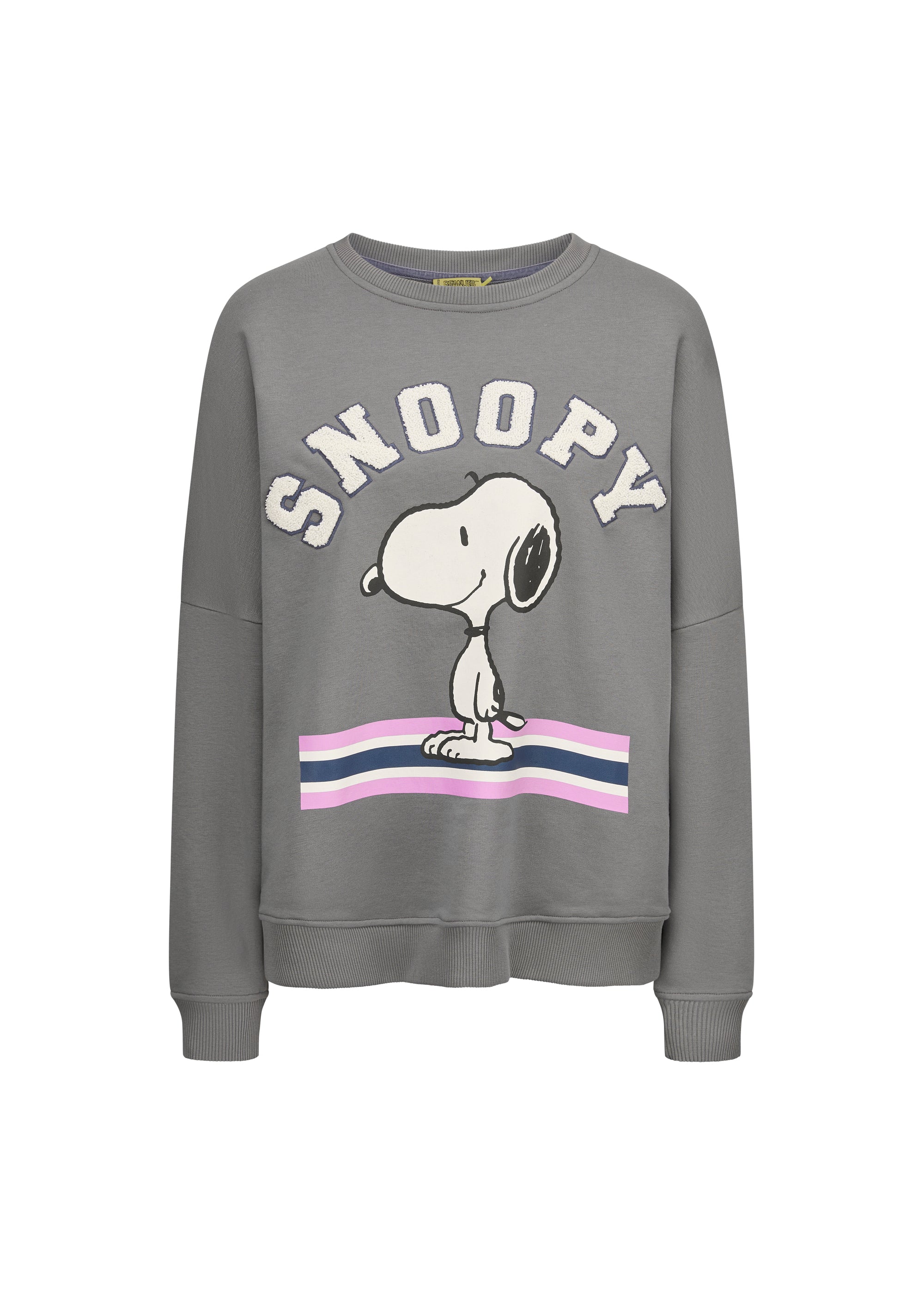 codello-peanuts-sweatshirt-mit-snoopy-motiv-gelb-freizeit-pullover image 2