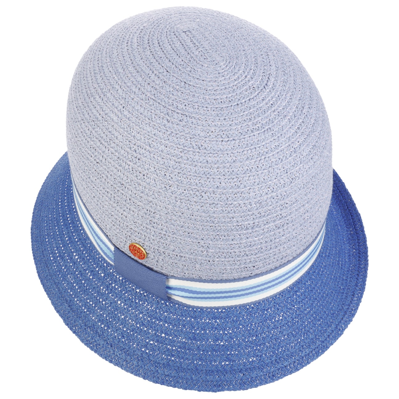 mayser-nanni-twotone-strohhut-damen-glockenhut-aus-papierstroh-faltbar image 7