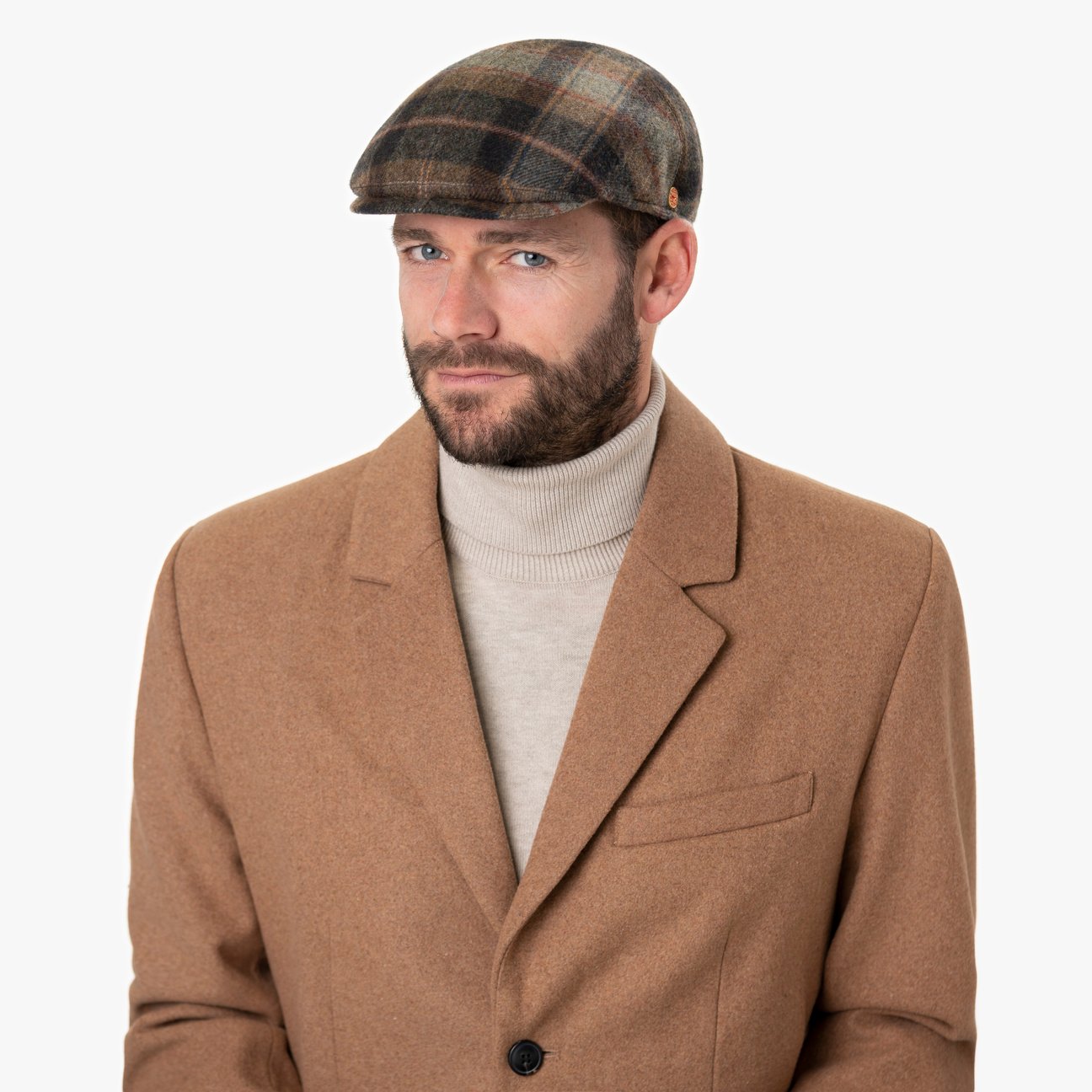 mayser-sidney-plus-british-lambswool-flatcap-herren image 1