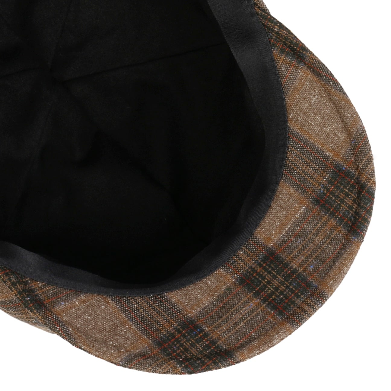 mayser-camilla-silk-check-ballonm-tze-newsboy-karo-damen image 3