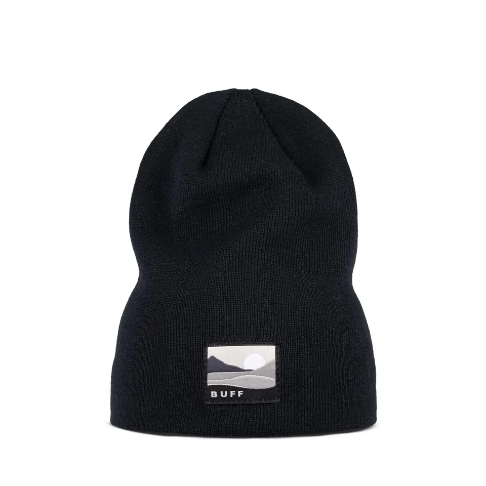 buff-strickm-tze-schwarz-unisex-erwachsene image 1