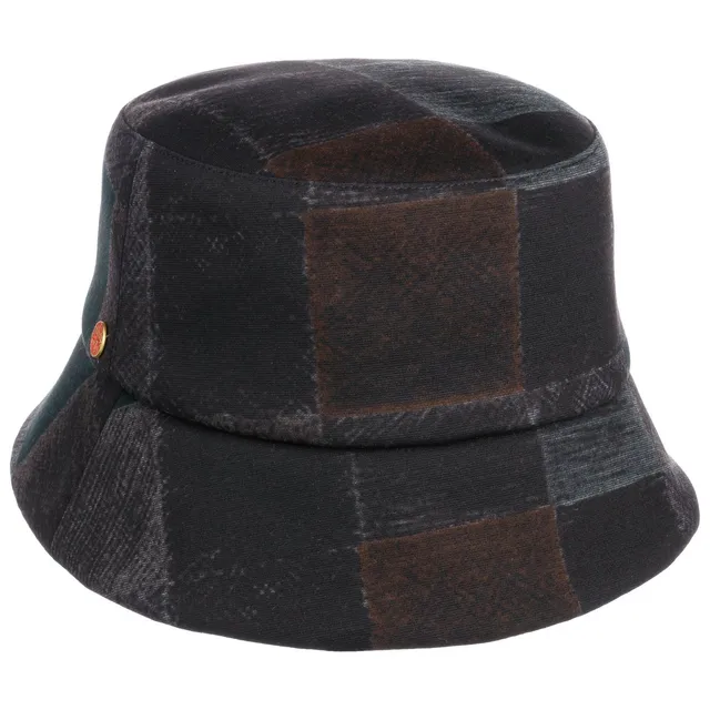 mayser-maite-check-bucket-stoffhut-fischerhut image 1