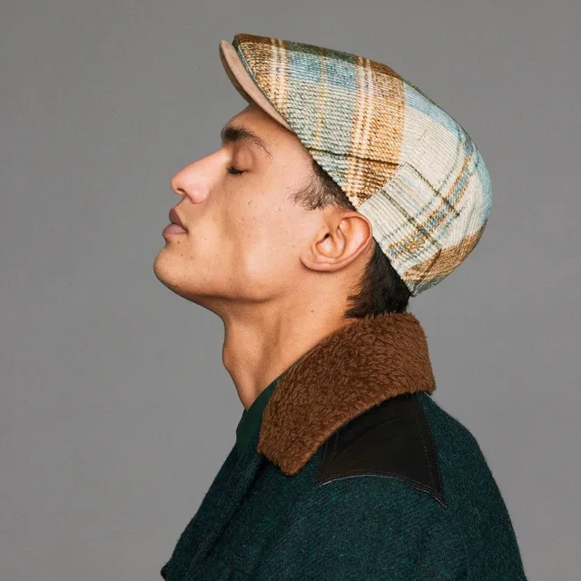 mayser-marzio-flatcap-zechbauer-herren-baumwolle-mit-leder-und-futter image 1