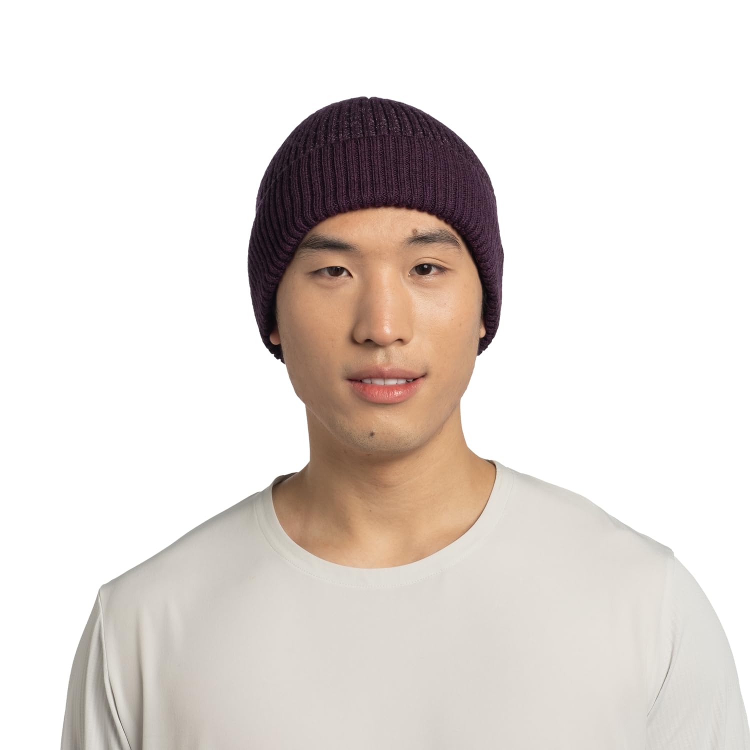 buff-merino-active-m-tze-unisex-wollm-tze-mit-reflektor image 3
